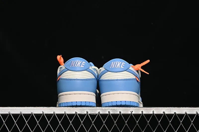 All categories Nk SB Dunk series Nk SB Dunk Low low-top sneakers Nike SB Dunk Low white and blue strap low-top casual sneakers DV0833-113